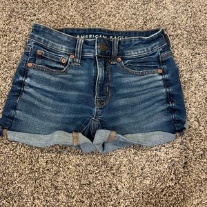 American eagle jean shorts
